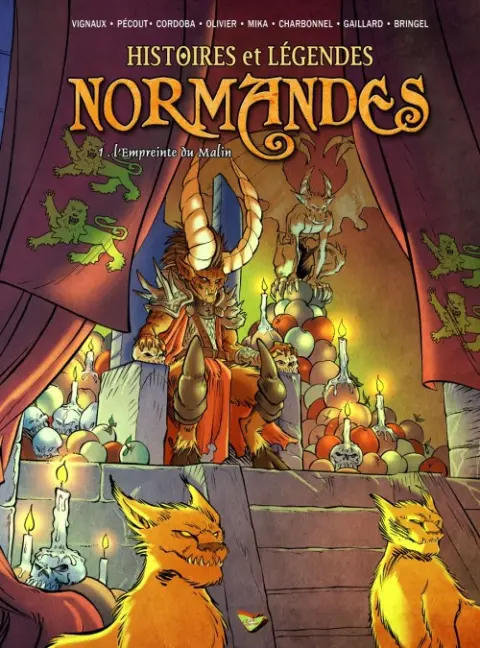 Couverture de l'album Histoires et Légendes Normandes Tome 1 L'empreinte du Malin