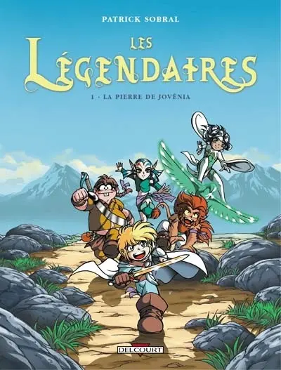Couverture de l'album Les Légendaires Tome 1 La pierre de Jovénia