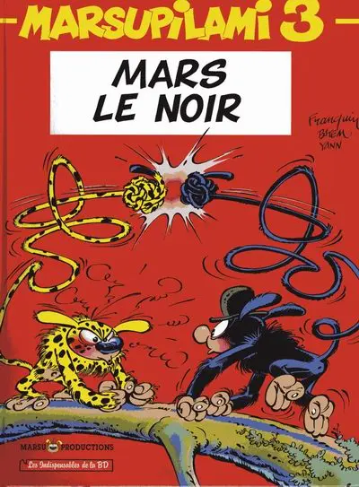 Couverture de l'album Marsupilami Tome 3 Mars le noir