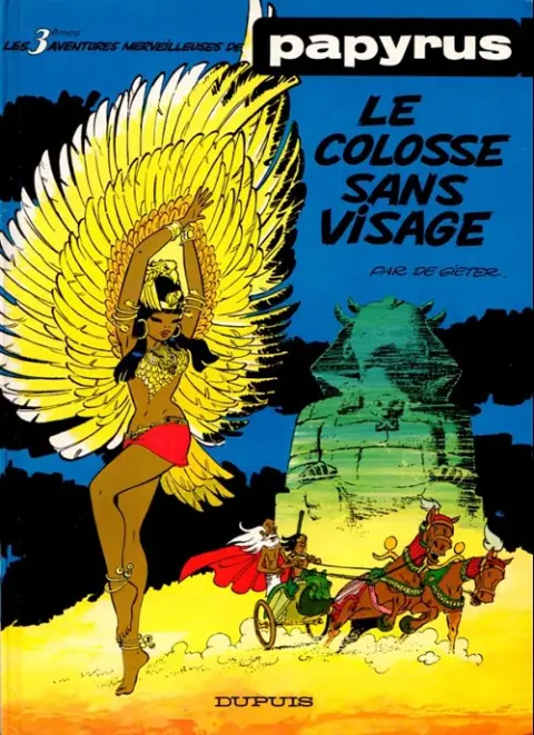 Couverture de l'album Papyrus Tome 3 Le colosse sans visage