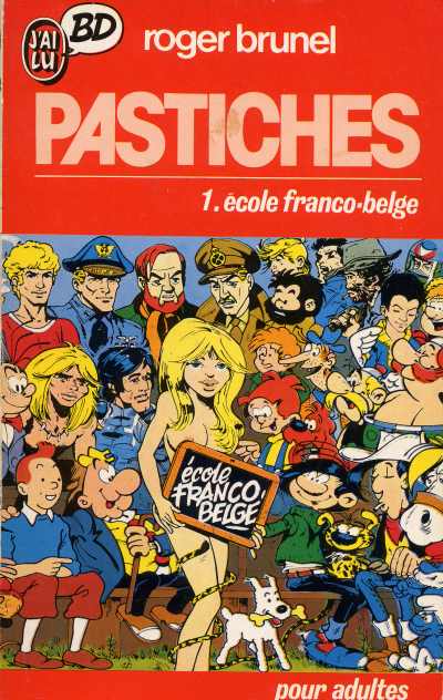 Couverture de l'album Pastiches Tome 1 Ecole franco-belge
