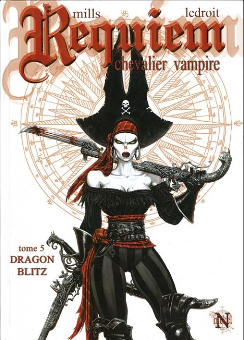 Couverture de l'album Requiem Chevalier Vampire Tome 5 Dragon blitz