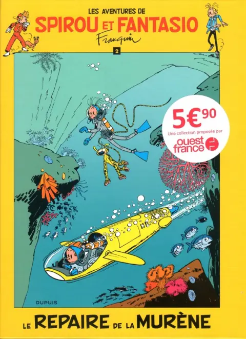 Spirou et Fantasio Tome 9 Le repaire de la murène
