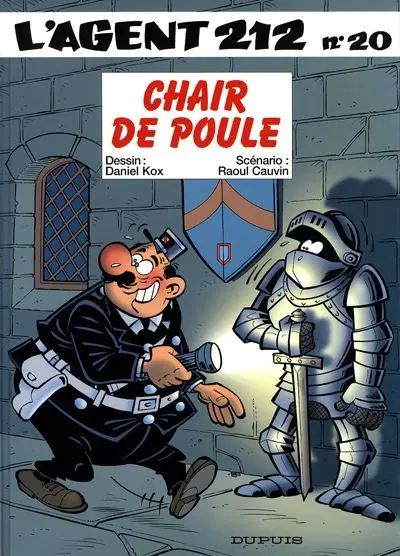 Couverture de l'album L'Agent 212 Tome 20 Chair de poule