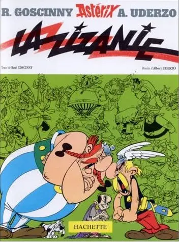 Couverture de l'album Astérix Tome 15 La Zizanie