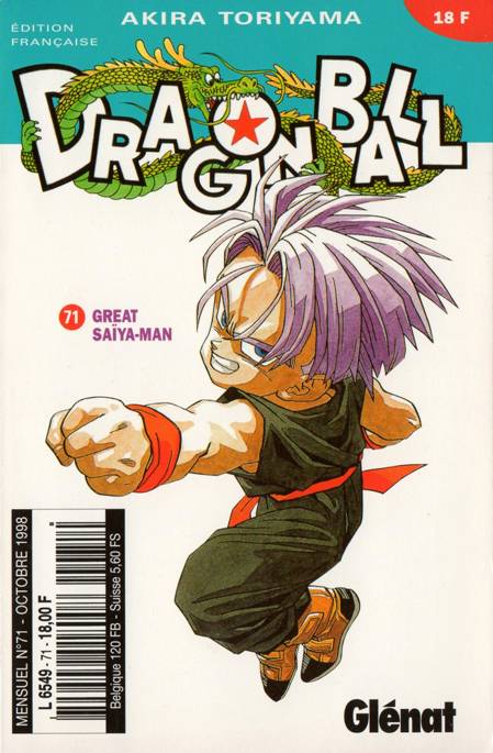 Couverture de l'album Dragon Ball Tome 71 Great Saïya-Man