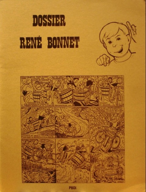 Couverture de l'album Fripounet et Marisette P.B.D.I. Tome 11 Dossier René Bonnet