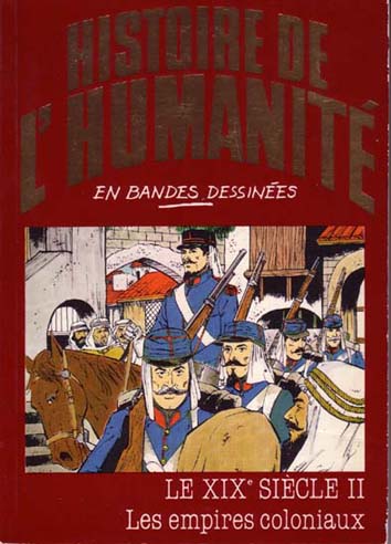 Couverture de l'album Histoire de l'humanité en bandes dessinées Tome 46 Le XIXe Siècle II - Les empires coloniaux