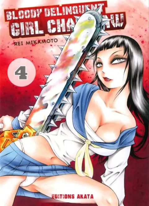 Bloody Delinquent Girl Chainsaw 4