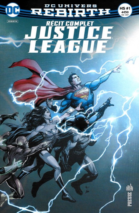 Couverture de l'album Justice League - Récit Complet #1 DC Univers Rebirth