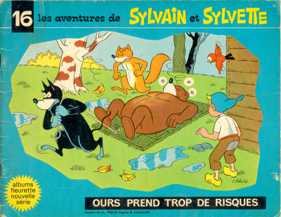 Couverture de l'album Sylvain et Sylvette Tome 16 Ours prend trop de risques