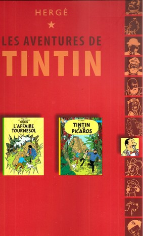 Couverture de l'album Tintin L'affaire Tournesol / Tintin et les Picaros