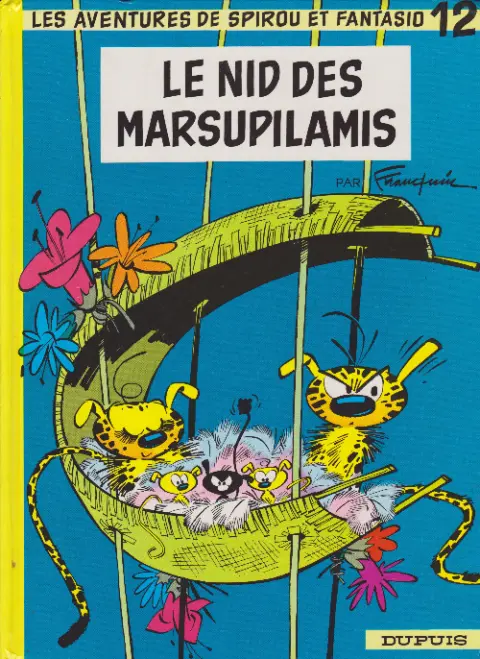 Couverture de l'album Spirou et Fantasio Tome 12 Le nid des Marsupilamis