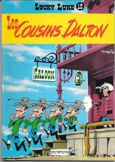 Couverture de l'album Lucky Luke Tome 12 Les cousins Dalton