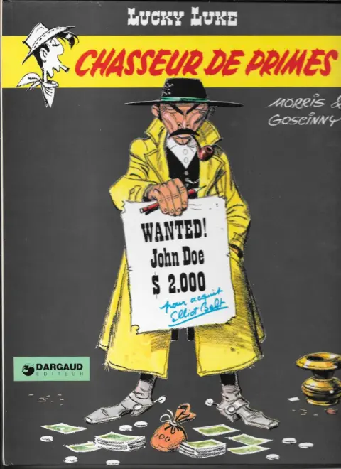 Couverture de l'album Lucky Luke Tome 39 Chasseur de primes