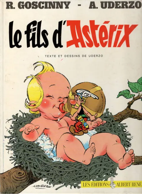 Couverture de l'album Astérix Tome 27 Le fils d'Astérix