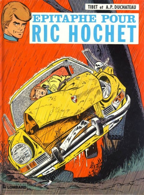 Couverture de l'album Ric Hochet Tome 17 Épitaphe pour Ric Hochet