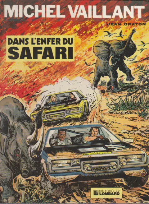 Couverture de l'album Michel Vaillant Tome 27 Dans l'enfer du safari