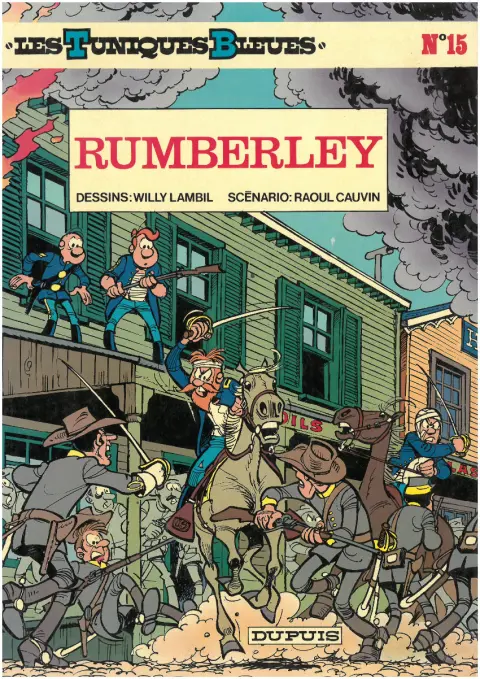 Couverture de l'album Les Tuniques Bleues Tome 15 Rumberley