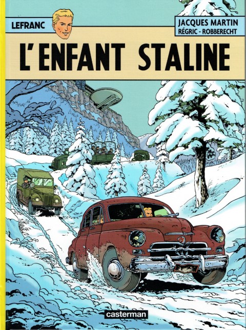 Couverture de l'album Lefranc Tome 24 L'enfant Staline