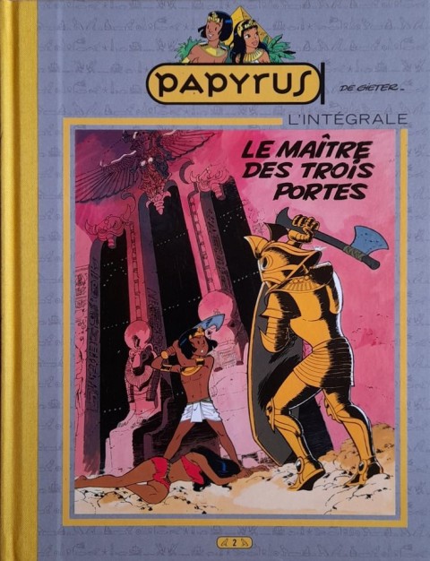 Couverture de l'album Papyrus - L'intégrale Tome 2 Le maître des trois portes
