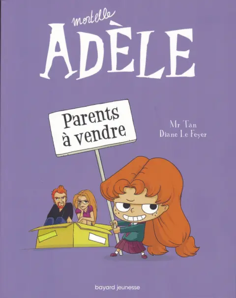 Couverture de l'album Mortelle Adèle Tome 8 Parents à vendre