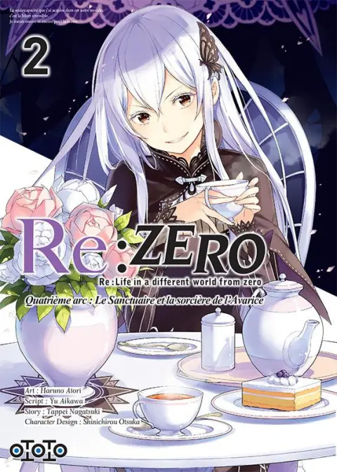 Re:Zero (Re : Life in a different world from zero) Vol. 2 Le Sanctuaire et la Sorcière de l'Avarice
