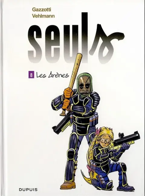 Couverture de l'album Seuls Tome 8 Les arènes
