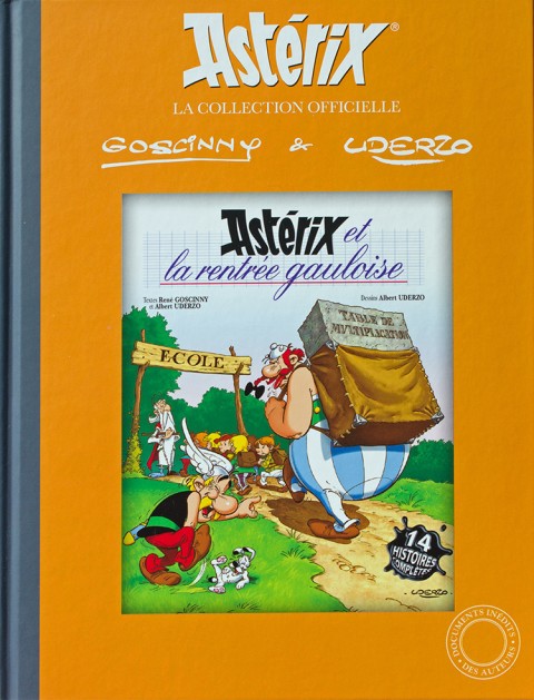 Couverture de l'album Astérix La collection officielle Tome 32 Astérix et la rentrée gauloise
