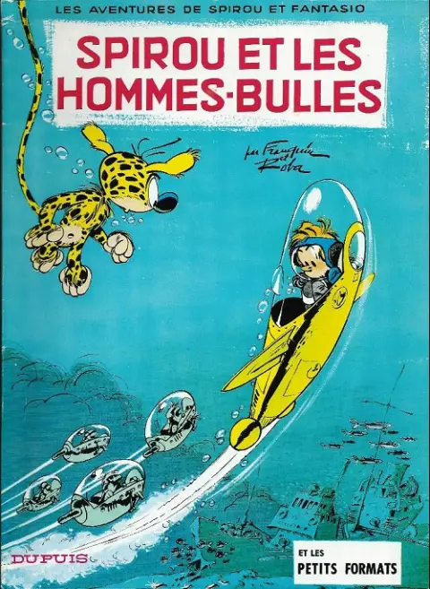 Couverture de l'album Spirou et Fantasio Tome 17 Spirou et les hommes-bulles