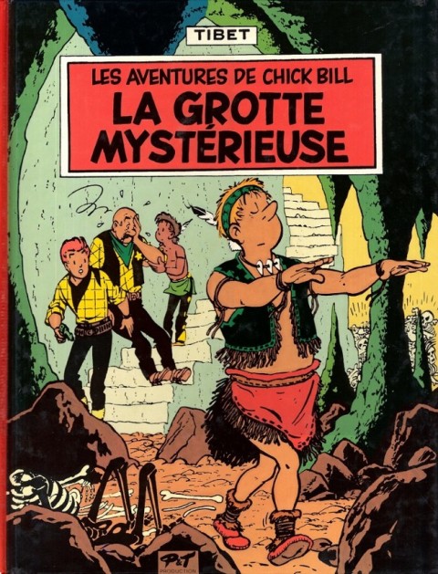 Couverture de l'album Chick Bill Tome 3 La Grotte Mystérieuse