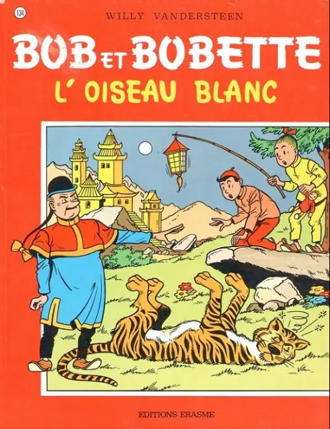 Couverture de l'album Bob et Bobette Tome 134 L'oiseau blanc