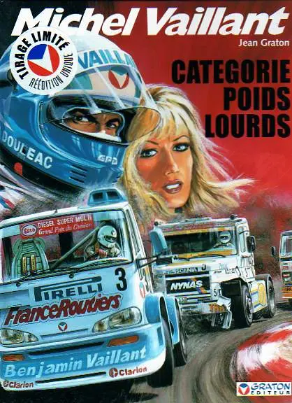 Couverture de l'album Michel Vaillant Tome 49 Catégorie poids lourds