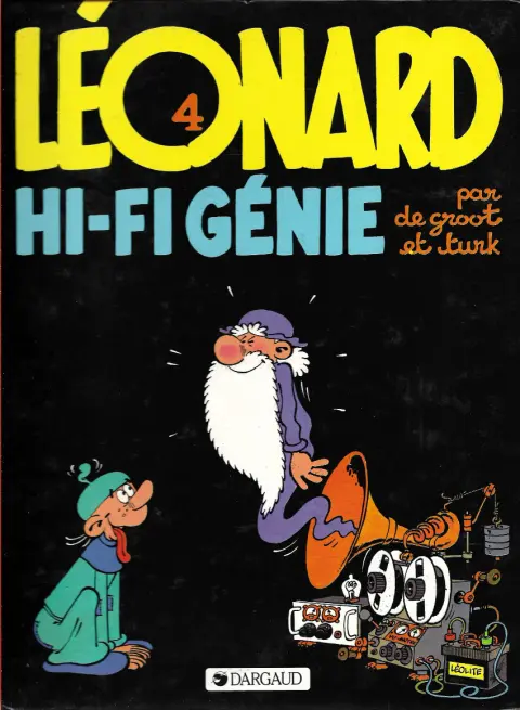 Couverture de l'album Léonard Tome 4 Hi-Fi Génie