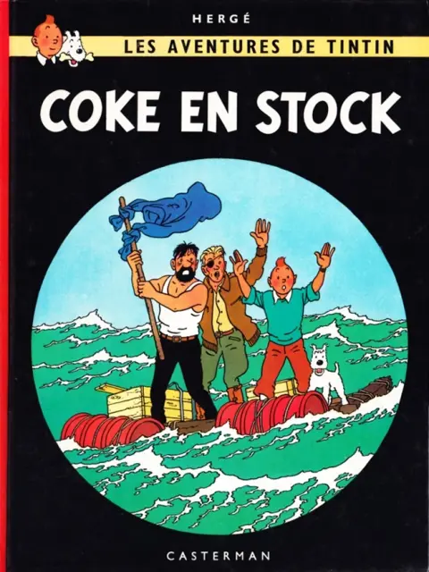 Couverture de l'album Tintin Tome 19 Coke en stock