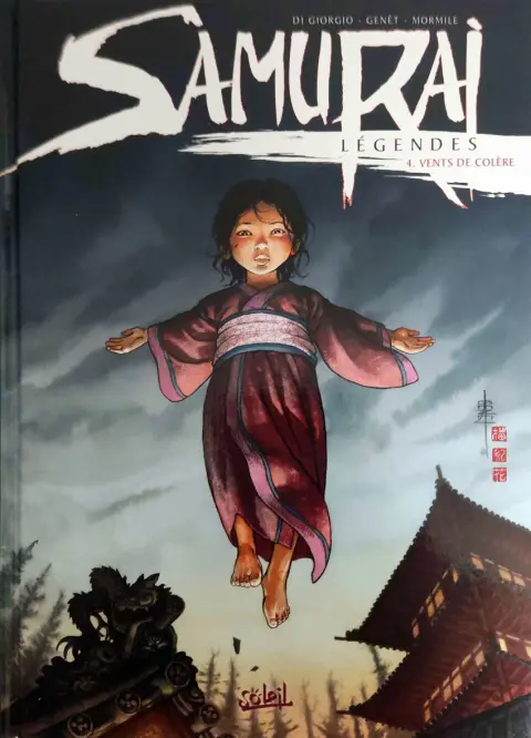 Couverture de l'album Samurai Légendes Tome 4 Vents de colère