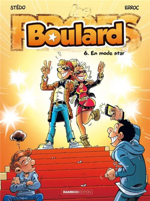 Couverture de l'album Boulard Tome 6 En mode star