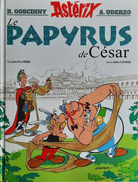 Couverture de l'album Astérix Tome 36 Le papyrus de César