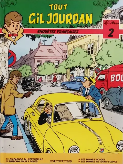 Couverture de l'album Gil Jourdan Tout Gil Jourdan Tome 2 Enquêtes françaises