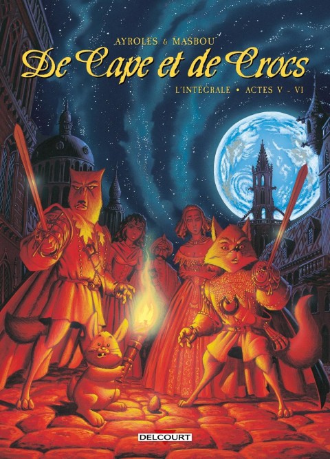 Couverture de l'album De Cape et de Crocs L'Intégrale Actes V - VI