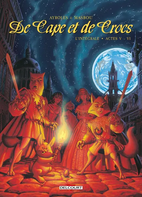 Couverture de l'album De Cape et de Crocs L'Intégrale Actes V - VI