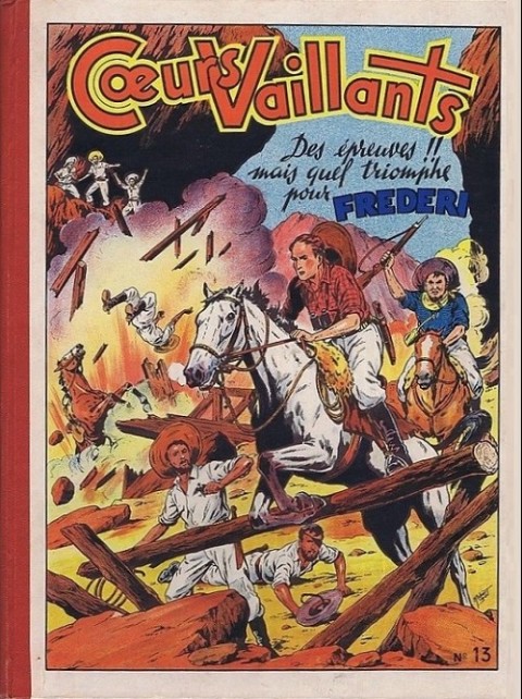 Cœurs Vaillants (Après-guerre) N° 13 Année 1953 (n°1 à 17)