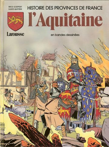 Couverture de l'album Histoire des provinces de France Tome 4 L'Aquitaine