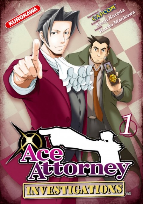 Couverture de l'album Ace Attorney Investigations 1