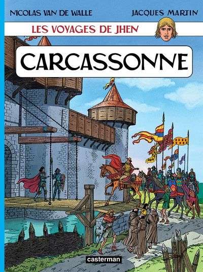 Couverture de l'album Les voyages de Jhen Tome 3 Carcassonne