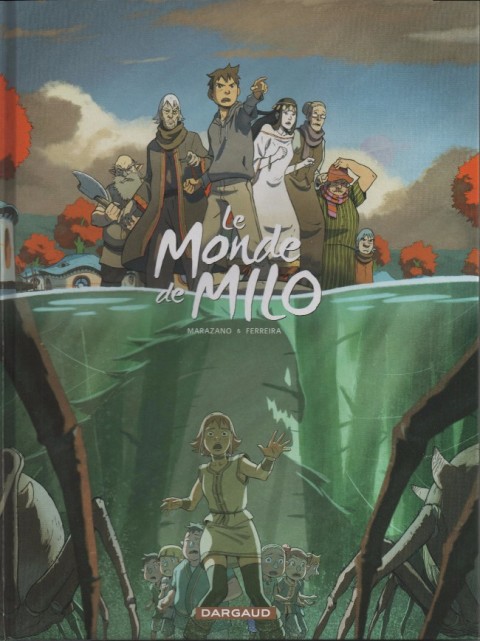 Couverture de l'album Le Monde de Milo Tome 3 La Reine Noire 1/2