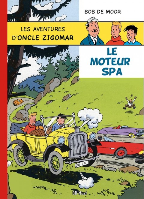 Couverture de l'album Les aventures d'Oncle Zigomar Tome 8 Le moteur spa