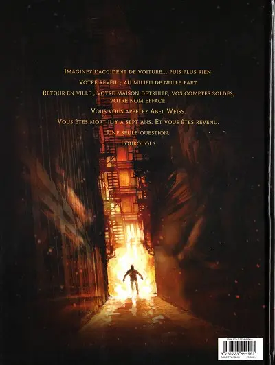 Verso de l'album Le Syndrome d'Abel Tome 1 Exil