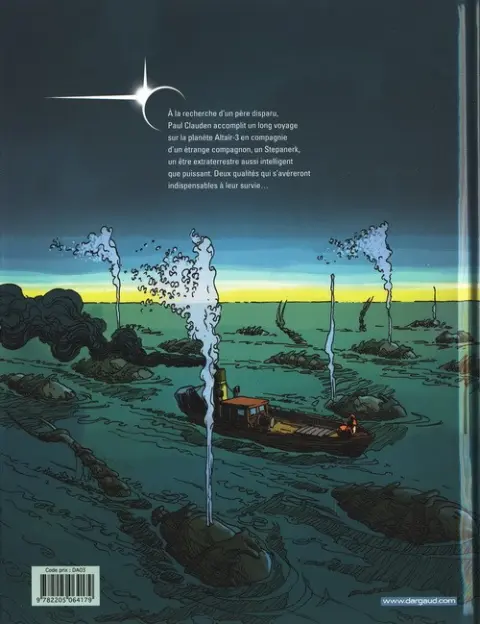 Verso de l'album Terres Lointaines Tome 3 Épisode 3