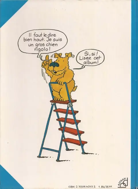 Verso de l'album Touffu 1e Série - Astrapi Tome 2 Touffu se déchaîne
